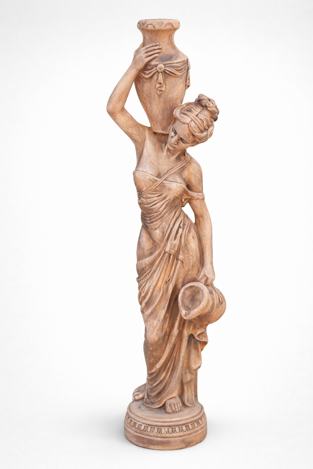 Női alak két kancsóval 